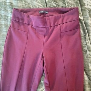 Purple Dress Pant Leggings XS